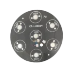 7w lenz 100mm pcb