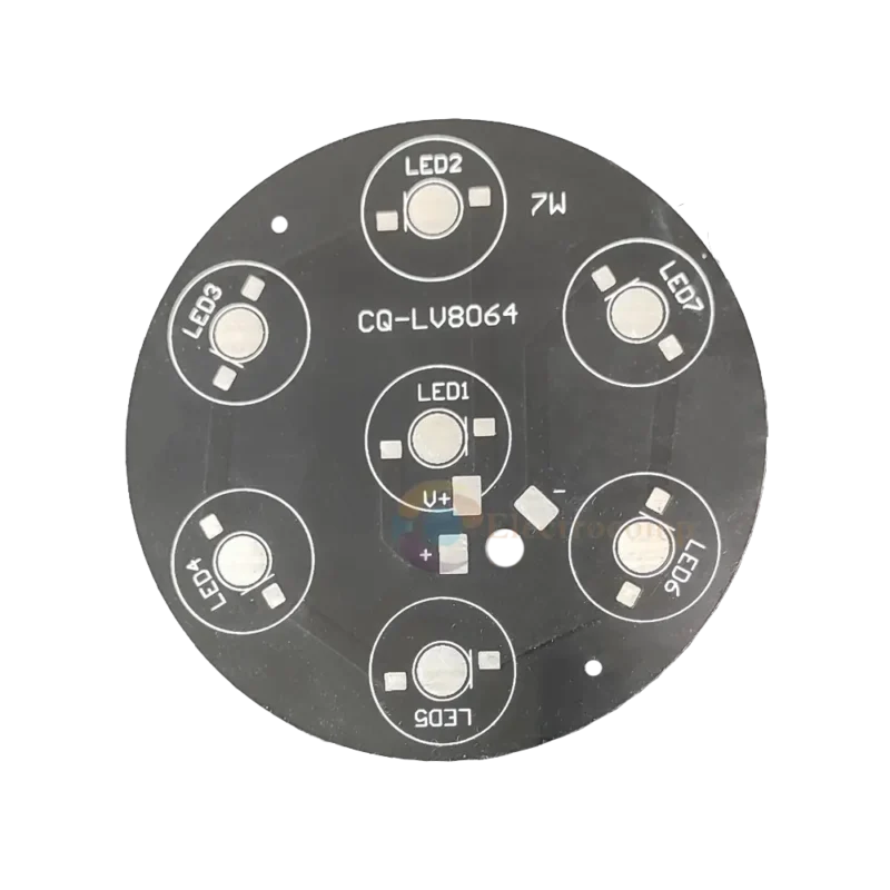 7w lenz 100mm pcb